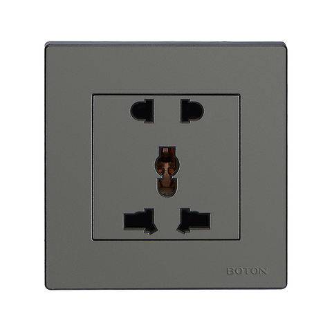 Apartment 5 Pin Multi Functional Wall Socket