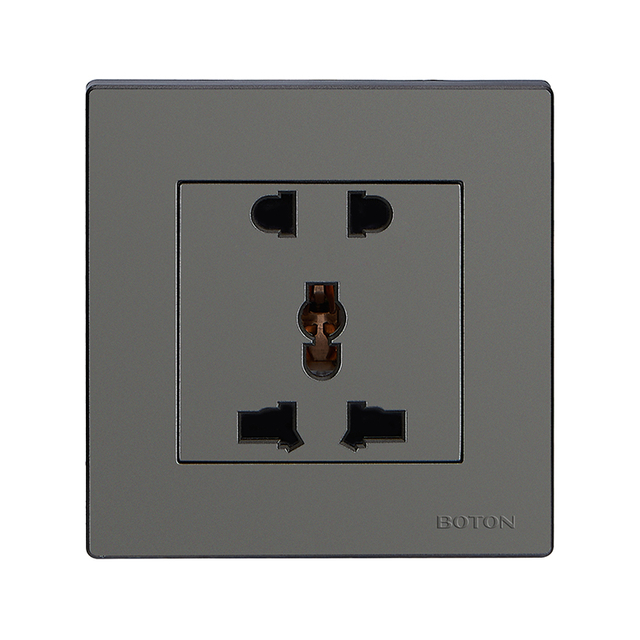 Apartment 5 Pin Multi Functional Wall Socket