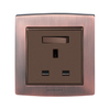 Luxury Grounding Durable Switch Socket