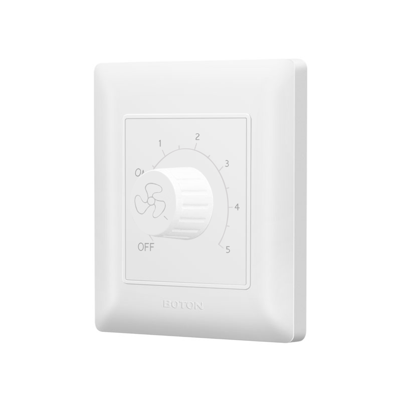 Home White Color Fan Speed Switch