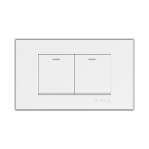 Residential Flush Type White Wall Switch