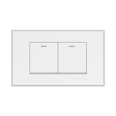 Residential Flush Type White Wall Switch