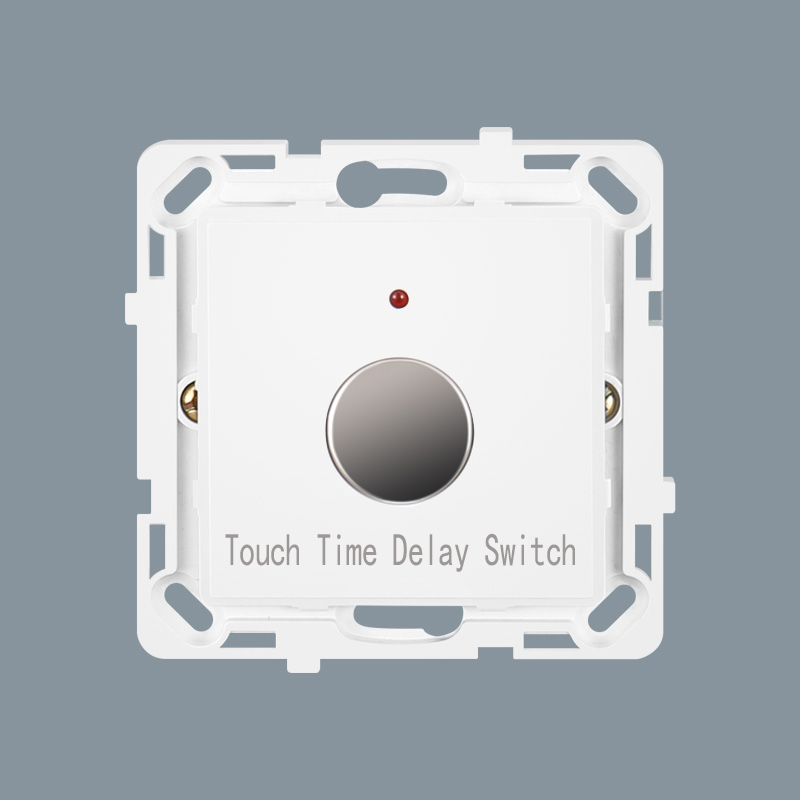 White Touch Time Delay Sensor Switch for Apartment 