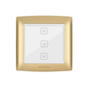 Luxury Zinc Alloy Frame Zigbee Smart Wall Switch