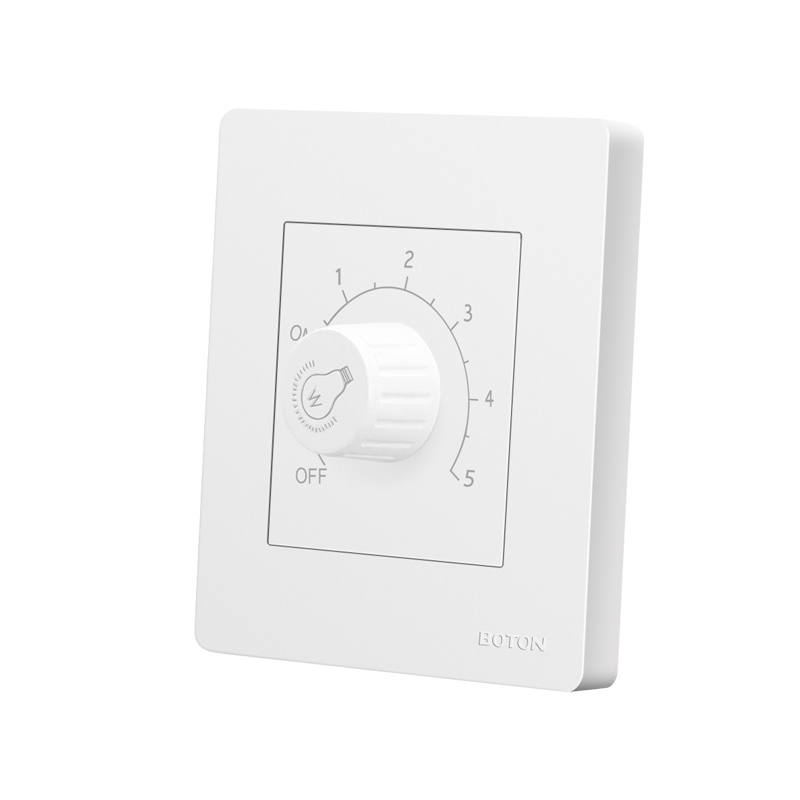 Flush Type Home Hotel Light Dimmer Switch