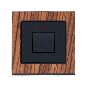 Wood Frame 20A Double Pole Rocker Wall Switch