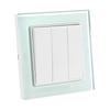 3 Gang Glass Decor Wall Switch