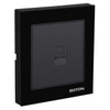 Black Glass Home Electrical Computer Wall Socket