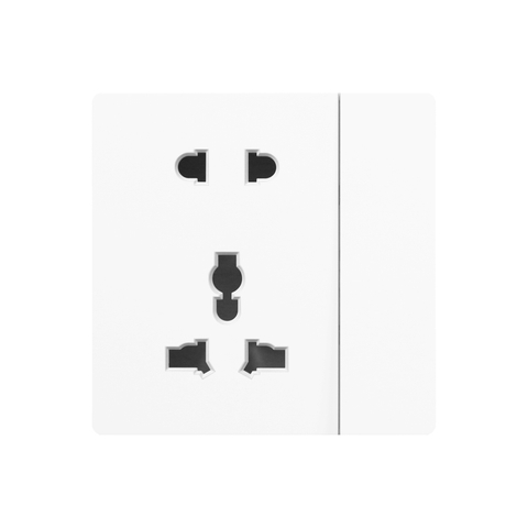 1 Gang 5 Pin Multi Functional Indoor Wall Socket