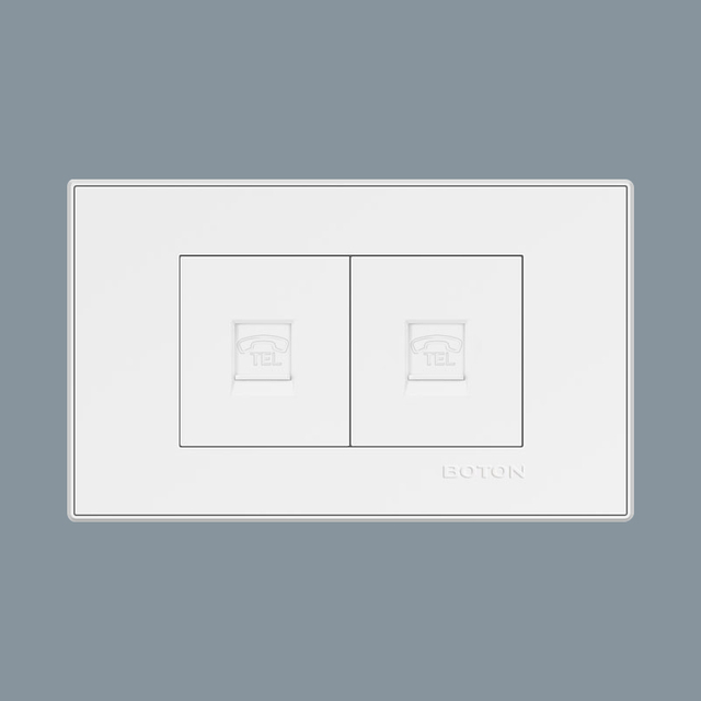 Industrial American Standard Telephone Wall Switch Socket