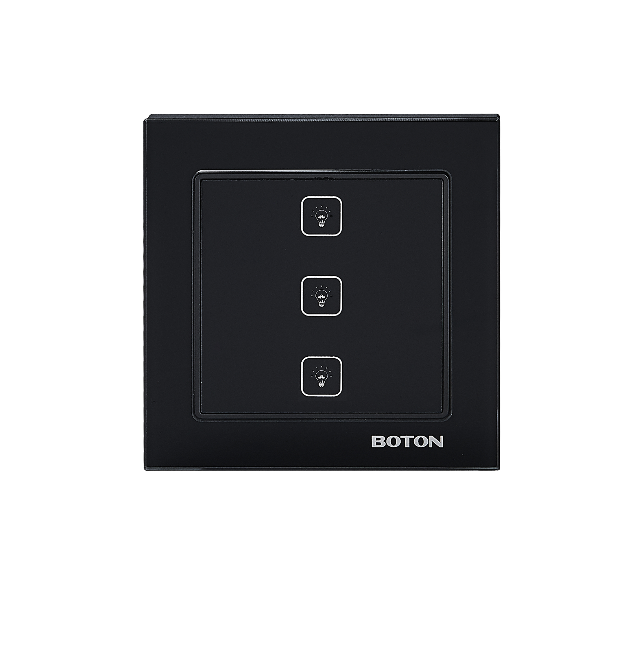 Black Glass Touch Screen Smart Switch