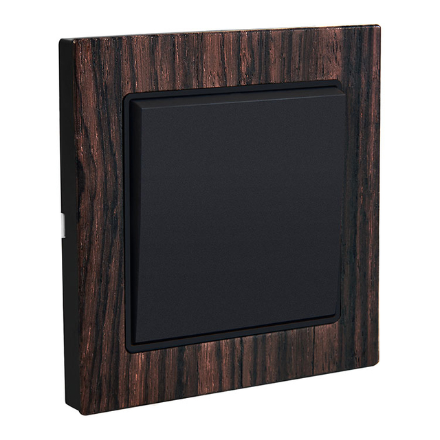 Villa Wood Frame 1 Gang 2 Way Wall Switch