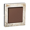 Home Luxury Stone Frame 1 Gang Wall Switch