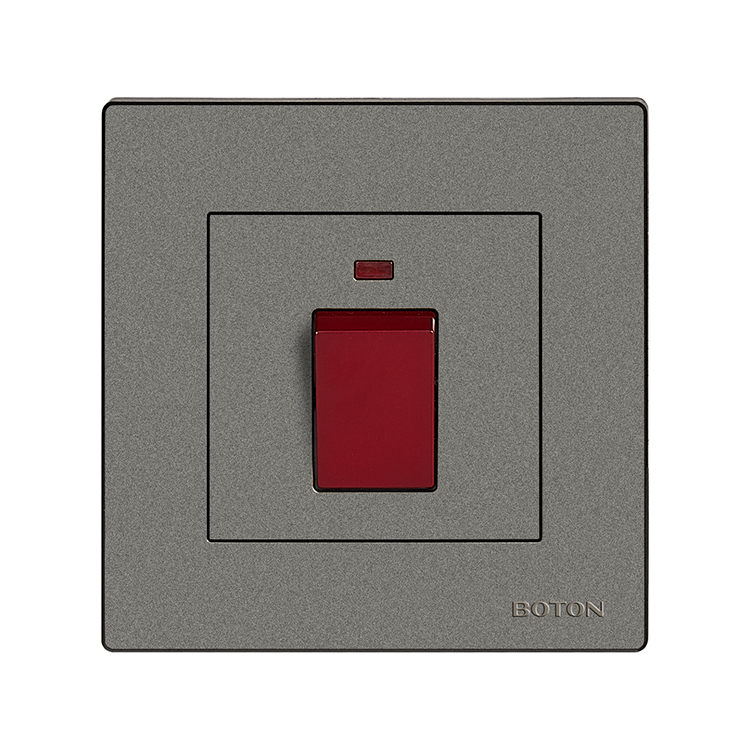 Home Heater 45A Wall Switch with Lamp