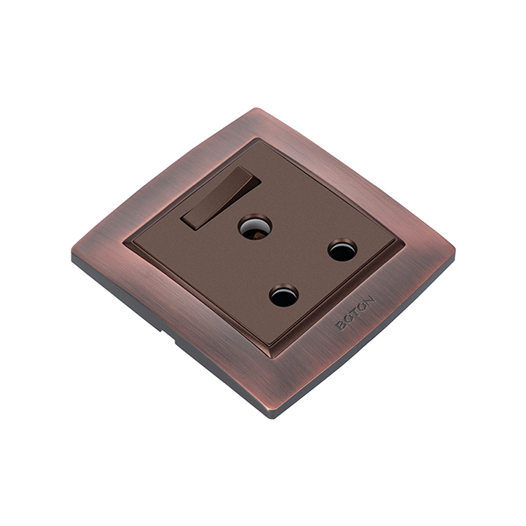 86 Type Durable Colored Finsihed 15A Switched Socket