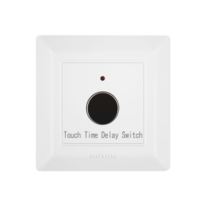 White Touch Time Delay Sensor Switch for Apartment 